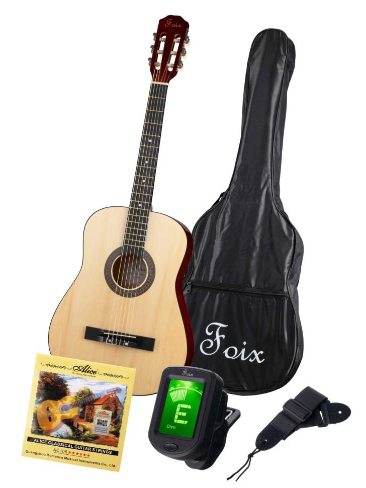 FCG-2038CAP-NA РљР»Р°СЃСЃРёС‡РµСЃРєР°СЏ РіРёС‚Р°СЂР°+РђРєСЃРµСЃСЃСѓР°СЂС‹, РЅР°С‚СѓСЂР°Р»СЊРЅР°СЏ, Foix