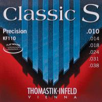 KF110 Classic S РљРѕРјРїР»РµРєС‚ СЃС‚СЂСѓРЅ РґР»СЏ РєР»Р°СЃСЃРёС‡РµСЃРєРѕР№ РіРёС‚Р°СЂС‹, СЃС‚Р°Р»СЊ/РјРµРґСЊ,СЃС‚Р°Р»СЊ,РЅРёРєРµР»СЊ, 10-38, Thomastik