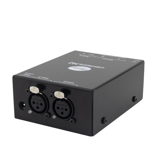 SL-ED100T1 Lightgate M2 РљРѕРЅС‚СЂРѕР»Р»РµСЂ СѓРїСЂР°РІР»РµРЅРёСЏ СЃРІРµС‚РѕРІС‹Рј РѕР±РѕСЂСѓРґРѕРІР°РЅРёРµРј, 2xXLR-3F, Siberian Lighting