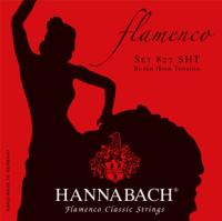 827SHT Red FLAMENCO РљРѕРјРїР»РµРєС‚ СЃС‚СЂСѓРЅ РґР»СЏ РєР»Р°СЃСЃРёС‡РµСЃРєРѕР№ РіРёС‚Р°СЂС‹ Р¶РµР»С‚С‹Р№ РЅРµР№Р»РѕРЅ/РїРѕСЃРµСЂРµР±СЂРµРЅРЅС‹Рµ Hannabach