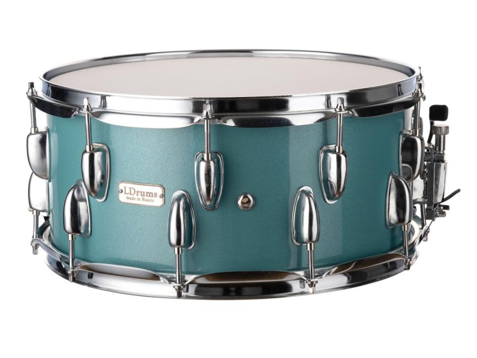 LD6411SN РњР°Р»С‹Р№ Р±Р°СЂР°Р±Р°РЅ, СЃРёРЅРµ-Р·РµР»РµРЅС‹Р№,14x6,5" LDrums