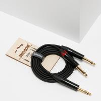 JS2JM-3m Y-РєР°Р±РµР»СЊ 6,3РјРј СЃС‚РµСЂРµРѕ - 2С…6,3РјРј РјРѕРЅРѕ, 3Рј, SHNOOR