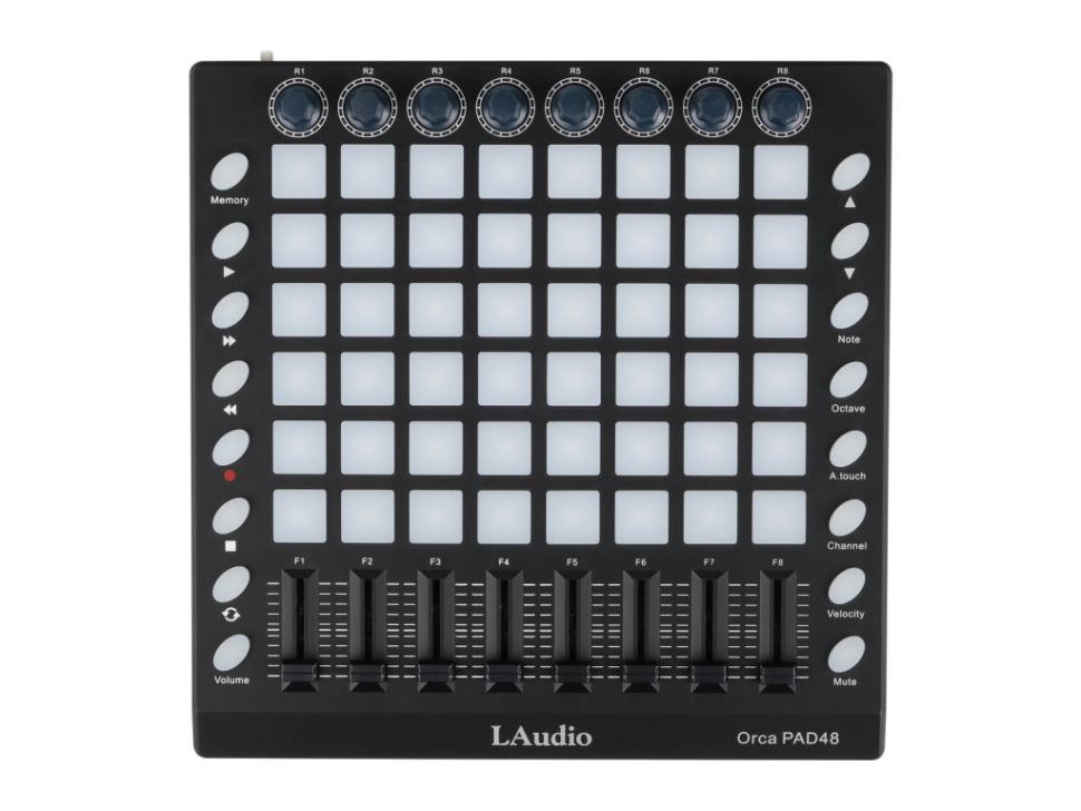 Orca-Pad48 MIDI РїСЌРґ-РєРѕРЅС‚СЂРѕР»Р»РµСЂ, 48 РїСЌРґРѕРІ, Laudio
