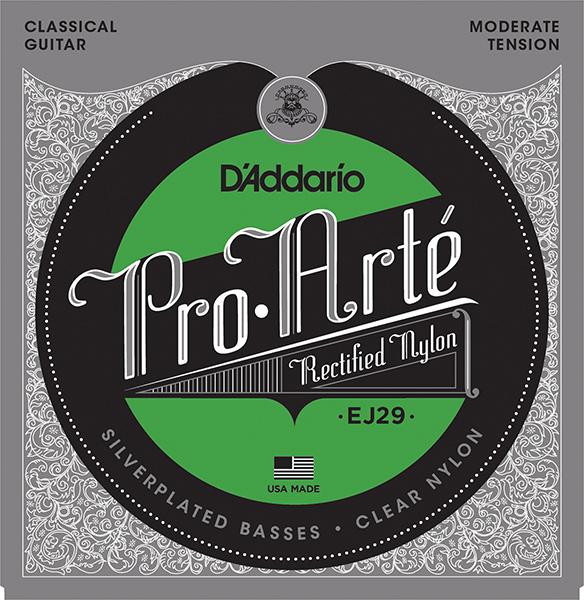 EJ29 CLASSIC РЎС‚СЂСѓРЅС‹ РґР»СЏ РєР»Р°СЃСЃРёС‡РµСЃРєРѕР№ РіРёС‚Р°СЂС‹ РЅРµР№Р»РѕРЅРѕРІС‹Рµ Moderate D`Addario