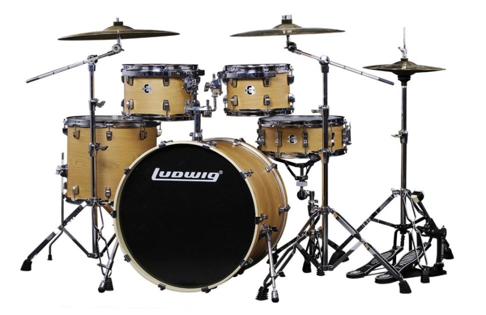 LEC522031 Element Evolution Р‘Р°СЂР°Р±Р°РЅРЅР°СЏ СѓСЃС‚Р°РЅРѕРІРєР°, С†РІРµС‚ РґСЂРµРІРµСЃРёРЅС‹, 2 РєРѕСЂРѕР±РєРё, Ludwig