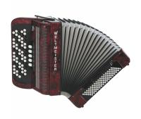 Romance703-III-96/70-RD Romance 703 РђРєРєРѕСЂРґРµРѕРЅ РєРЅРѕРїРѕС‡РЅС‹Р№ 70/96/III/5/3, РєСЂР°СЃРЅС‹Р№, Weltmeister