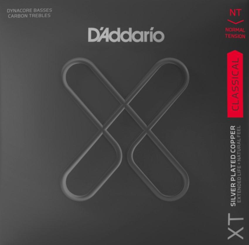 XTC45FF XT РљРѕРјРїР»РµРєС‚ СЃС‚СЂСѓРЅ РґР»СЏ РєР»Р°СЃСЃРёС‡РµСЃРєРѕР№ РіРёС‚Р°СЂС‹, РїРѕСЃРµСЂРµР±СЂ., РЅРѕСЂРј.РЅР°С‚СЏР¶РµРЅРёРµ, СЃ РїРѕРєСЂС‹С‚РёРµРј, D'Addario