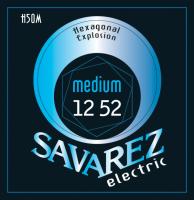 H50M Hexagonal Explosion РљРѕРјРїР»РµРєС‚ СЃС‚СЂСѓРЅ РґР»СЏ СЌР»РµРєС‚СЂРѕРіРёС‚Р°СЂС‹, РЅРёРєРµР»РёСЂРѕРІР°РЅРЅС‹Рµ, 12-52, Savarez