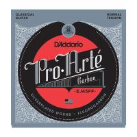 EJ45FF Pro-Arte Carbon РљРѕРјРїР»РµРєС‚ СЃС‚СЂСѓРЅ РґР»СЏ РєР»Р°СЃСЃРёС‡РµСЃРєРѕР№ РіРёС‚Р°СЂС‹, РЅРѕСЂРјР°Р»СЊРЅРѕРµ РЅР°С‚СЏР¶РµРЅРёРµ, D'Addario
