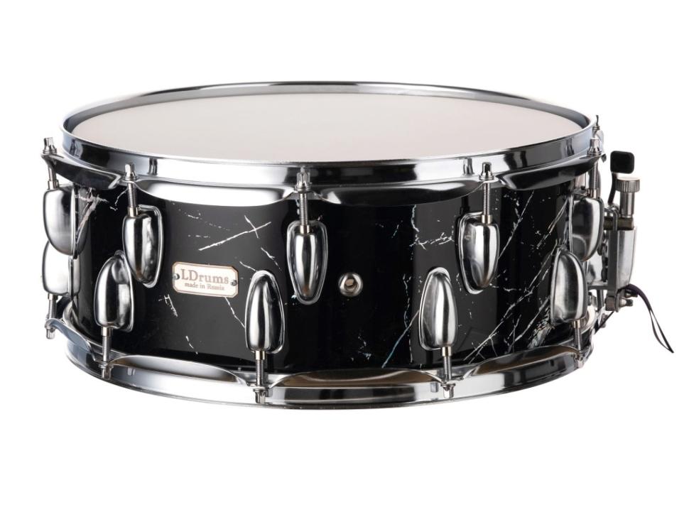 LD5404SN РњР°Р»С‹Р№ Р±Р°СЂР°Р±Р°РЅ, С‡РµСЂРЅС‹Р№ РјСЂР°РјРѕСЂ,14x5,5" LDrums