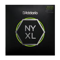 NYXL45125 РљРѕРјРїР»РµРєС‚ СЃС‚СЂСѓРЅ РґР»СЏ 5-СЃС‚СЂСѓРЅРЅРѕР№ Р±Р°СЃ-РіРёС‚Р°СЂС‹, Lt Top/Med Btm, 45-125, D'Addario