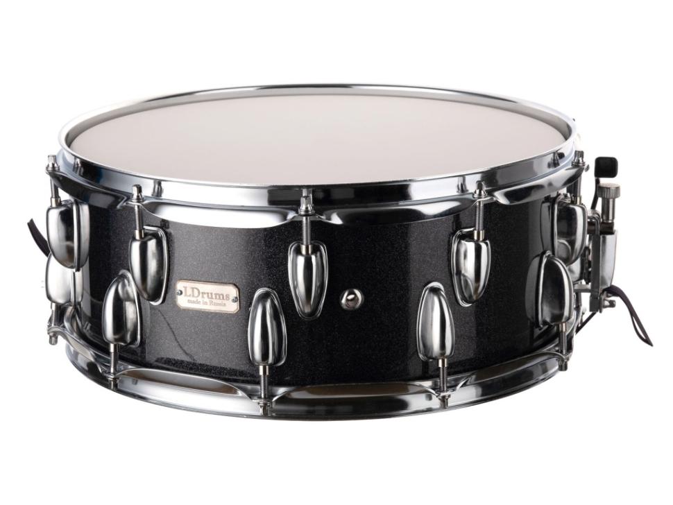 LD5406SN РњР°Р»С‹Р№ Р±Р°СЂР°Р±Р°РЅ, С‡РµСЂРЅС‹Р№ РјРµС‚Р°Р»Р»РёРє, 14x5,5" LDrums