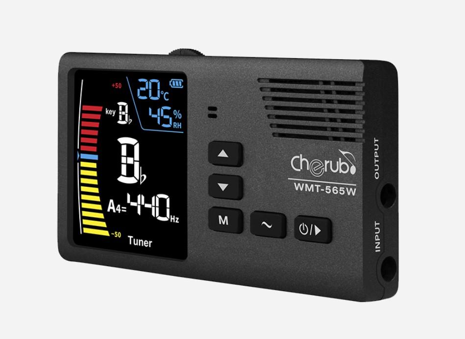 WMT-565W РњРµС‚СЂРѕРЅРѕРј / С‚СЋРЅРµСЂ / С‚РѕРЅ-РіРµРЅРµСЂР°С‚РѕСЂ, РґР»СЏ РґСѓС…РѕРІС‹С… РёРЅСЃС‚СЂСѓРјРµРЅС‚РѕРІ, Cherub