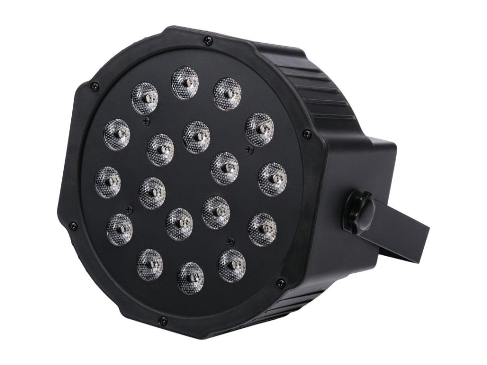 PL008-BR (PL008) РЎРІРµС‚РѕРґРёРѕРґРЅС‹Р№ РїСЂРѕР¶РµРєС‚РѕСЂ, RGB, 18С…1Р’С‚, Bi Ray
