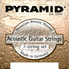 331100 Phosphor Bronze РљРѕРјРїР»РµРєС‚ СЃС‚СЂСѓРЅ РґР»СЏ 7-СЃС‚СЂСѓРЅРЅРѕР№ Р°РєСѓСЃС‚РёС‡РµСЃРєРѕР№ РіРёС‚Р°СЂС‹, 11-60, Pyramid