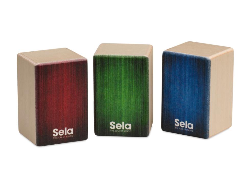 SE-108 Mini Cajon РќР°Р±РѕСЂ РјРёРЅРё С€РµР№РєРµСЂРѕРІ, 3 С€С‚, Sela