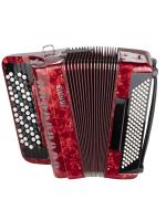 JH5120-RED РђРєРєРѕСЂРґРµРѕРЅ РєРЅРѕРїРѕС‡РЅС‹Р№ 70/120/7/2, РєСЂР°СЃРЅС‹Р№, СЃ С„СѓС‚Р»СЏСЂРѕРј, Aurus