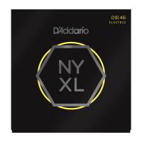 NYXL0946 NYXL РљРѕРјРїР»РµРєС‚ СЃС‚СЂСѓРЅ РґР»СЏ СЌР»РµРєС‚СЂРѕРіРёС‚Р°СЂС‹, РЅРёРєРµР»РёСЂРѕРІР°РЅРЅС‹Рµ, Regular Light, 09-46, D'Addario