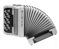 Romance703-III-96/70-WH Romance 703 РђРєРєРѕСЂРґРµРѕРЅ РєРЅРѕРїРѕС‡РЅС‹Р№ 70/96/III/5/3, Р±РµР»С‹Р№, Weltmeister