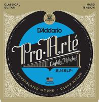 EJ46LP Pro-Arte Composite РљРѕРјРїР»РµРєС‚ СЃС‚СЂСѓРЅ РґР»СЏ РєР»Р°СЃСЃРёС‡РµСЃРєРѕР№ РіРёС‚Р°СЂС‹, СЃРёР»СЊРЅРѕРµ РЅР°С‚СЏР¶РµРЅРёРµ, D'Addario