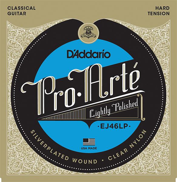 EJ46LP Pro-Arte Composite РљРѕРјРїР»РµРєС‚ СЃС‚СЂСѓРЅ РґР»СЏ РєР»Р°СЃСЃРёС‡РµСЃРєРѕР№ РіРёС‚Р°СЂС‹, СЃРёР»СЊРЅРѕРµ РЅР°С‚СЏР¶РµРЅРёРµ, D'Addario