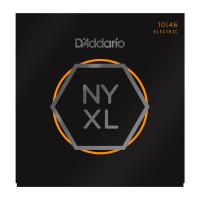 NYXL1046 NYXL РљРѕРјРїР»РµРєС‚ СЃС‚СЂСѓРЅ РґР»СЏ СЌР»РµРєС‚СЂРѕРіРёС‚Р°СЂС‹, РЅРёРєРµР»РёСЂРѕРІР°РЅРЅС‹Рµ, Regular Light, 10-46, D'Addario