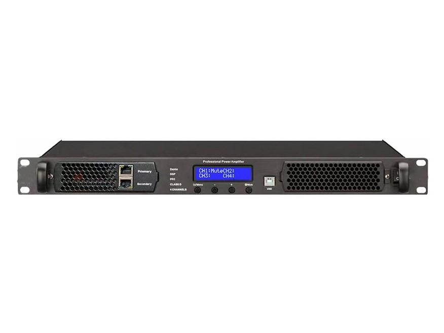 XAD-0.6K4D РЈСЃРёР»РёС‚РµР»СЊ РјРѕС‰РЅРѕСЃС‚Рё, 600Р’С‚ С…4, DSP Рё DANTE, Biema