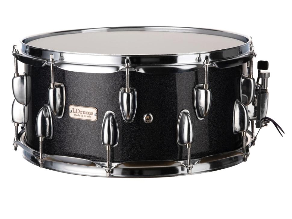 LD6406SN РњР°Р»С‹Р№ Р±Р°СЂР°Р±Р°РЅ, С‡РµСЂРЅС‹Р№ РјРµС‚Р°Р»Р»РёРє,14x6,5" LDrums
