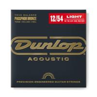DAP1254 РљРѕРјРїР»РµРєС‚ СЃС‚СЂСѓРЅ РґР»СЏ Р°РєСѓСЃС‚РёС‡РµСЃРєРѕР№ РіРёС‚Р°СЂС‹, С„РѕСЃС„.Р±СЂРѕРЅР·Р°, Light, 12-54, Dunlop