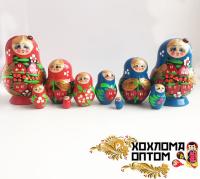 LHM10171 РњР°С‚СЂРµС€РєР° "РљР»СѓР±РЅРёС‡РєР° РјР°Р»Р°СЏ" 5 РєСѓРєРѕР»СЊРЅР°СЏ, РҐРѕС…Р»РѕРјР°