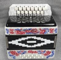 S40XL-C-WH Р“Р°СЂРјРѕРЅСЊ "РЎСѓРІРµРЅРёСЂ" 15С…12-I, Р±РµР»Р°СЏ, РїР°Р»РµС…СЃРєР°СЏ СЂРѕСЃРїРёСЃСЊ, РЁСѓР№СЃРєР°СЏ РіР°СЂРјРѕРЅСЊ