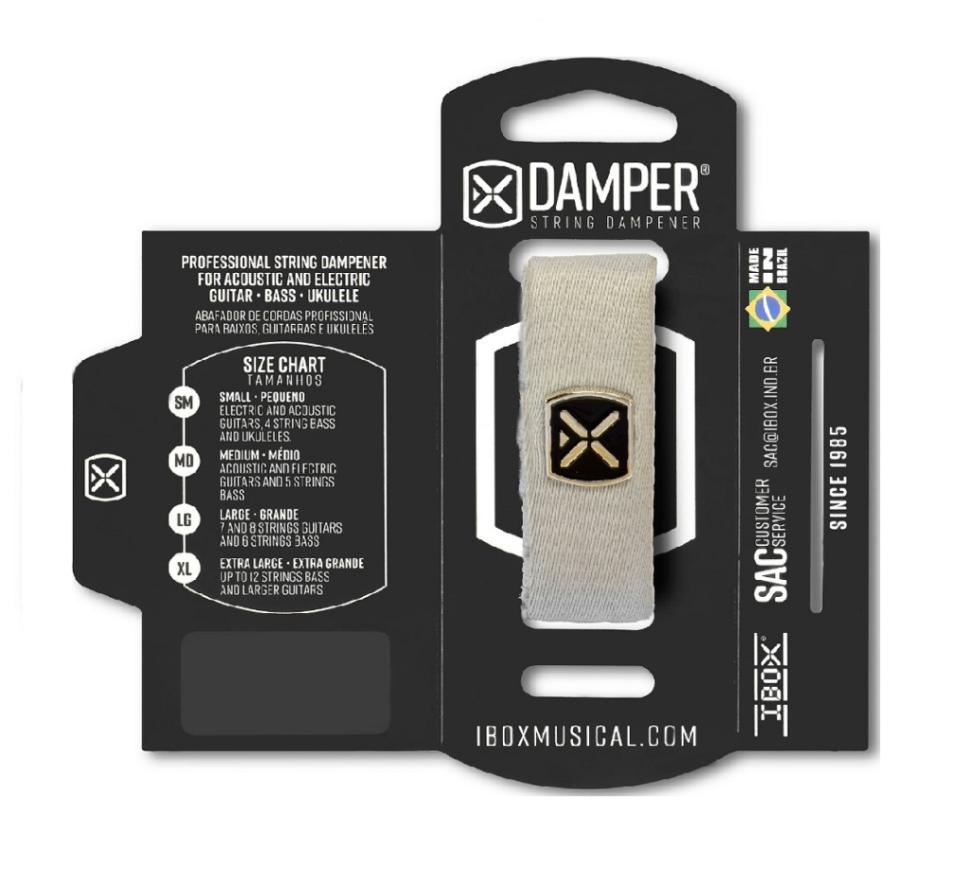 DTMD19 Р”РµРјРїС„РµСЂ РіРёС‚Р°СЂРЅС‹Р№, СЃСЂРµРґРЅРёР№, СЃРµСЂС‹Р№, IBOX
