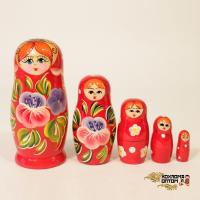 LHM10136 РњР°С‚СЂРµС€РєР° "РђРЅСЋС‚РёРЅС‹ РіР»Р°Р·РєРё" 5 РєСѓРєРѕР»СЊРЅР°СЏ, РҐРѕС…Р»РѕРјР°