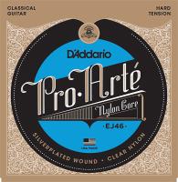 EJ46 PRO ARTE РЎС‚СЂСѓРЅС‹ РґР»СЏ РєР»Р°СЃСЃРёС‡РµСЃРєРѕР№ РіРёС‚Р°СЂС‹ РЅРµР№Р»РѕРЅРѕРІС‹Рµ Hard D`Addario