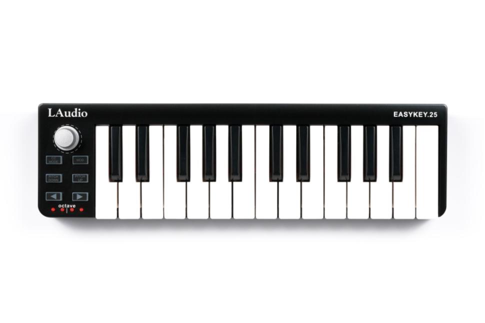 EasyKey MIDI-РєРѕРЅС‚СЂРѕР»Р»РµСЂ, 25 РєР»Р°РІРёС€, LAudio